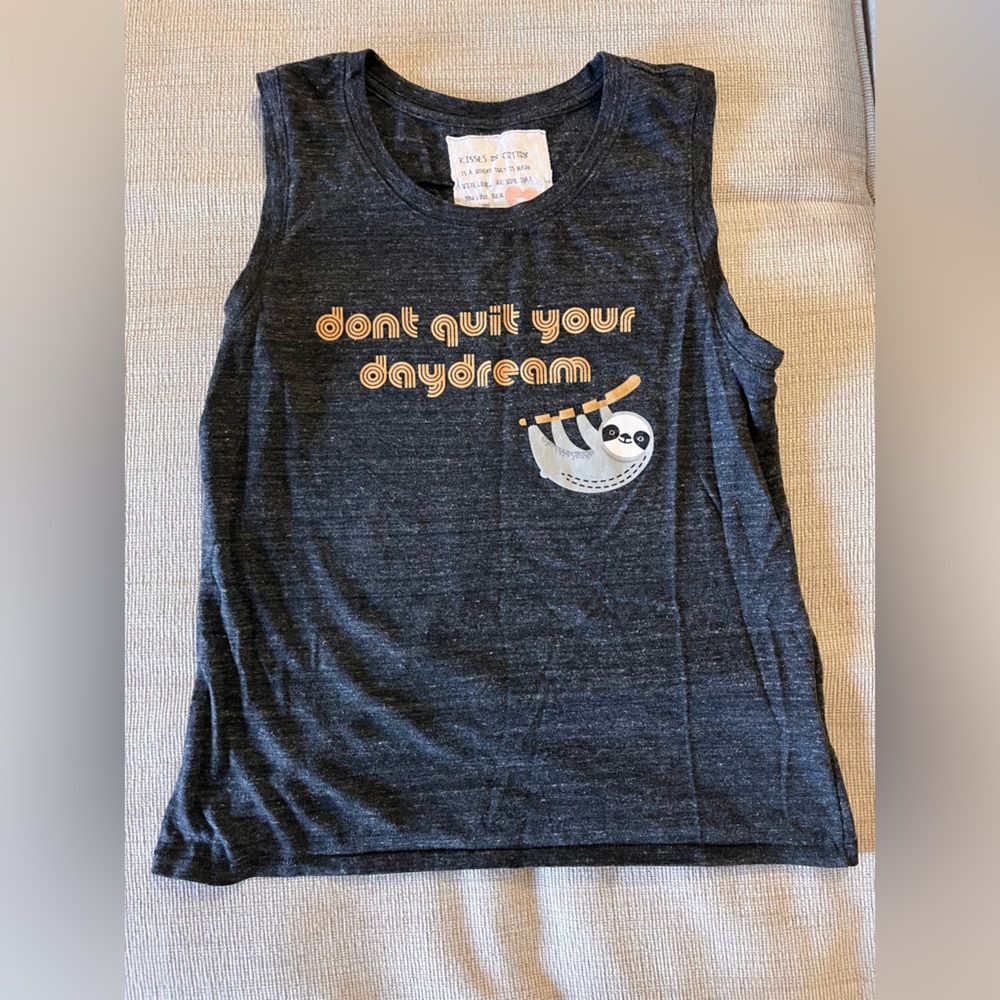 Cotton Sloth Tank Top